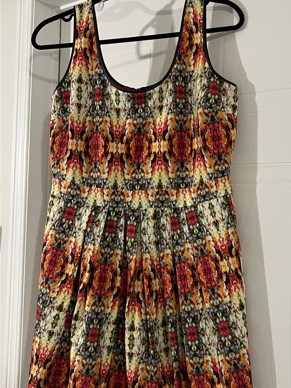 Sunday in Brooklyn Multicolor Floral Print Sleeveless Dress